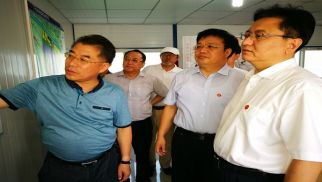 張家口市市長武為東調(diào)研集團(tuán)京張奧園區(qū)重點項目建設(shè)